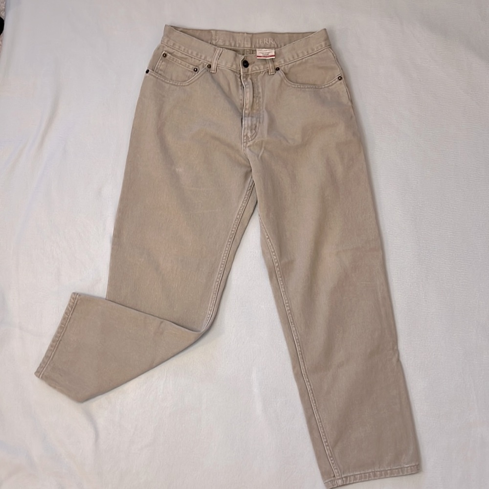 High Sierra Mens Relaxed Fit Jeans, Tan, size 32 x 30, good condition